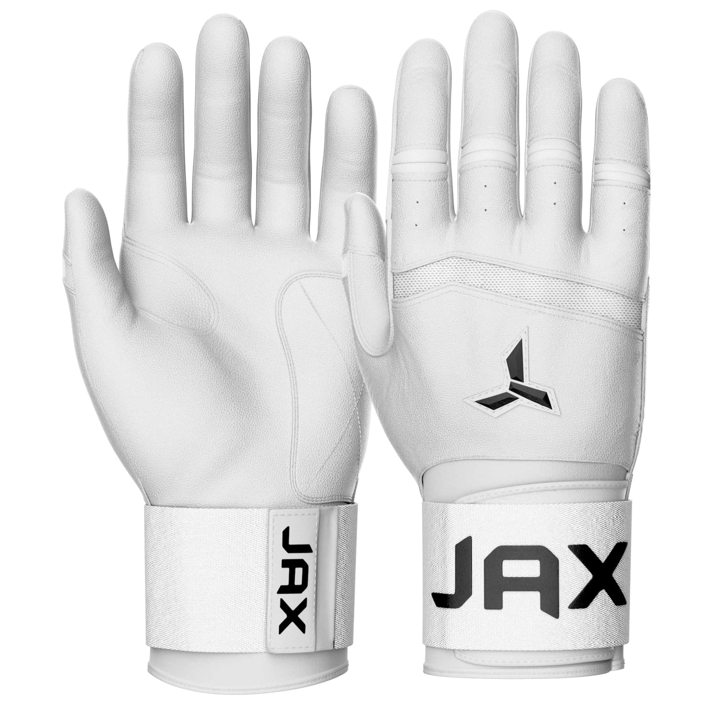 Jax Platinum White | Strap Cuff