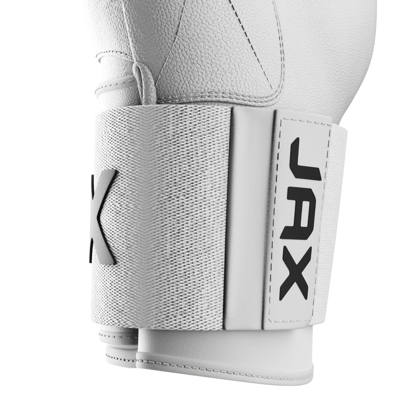 Jax Platinum White | Strap Cuff