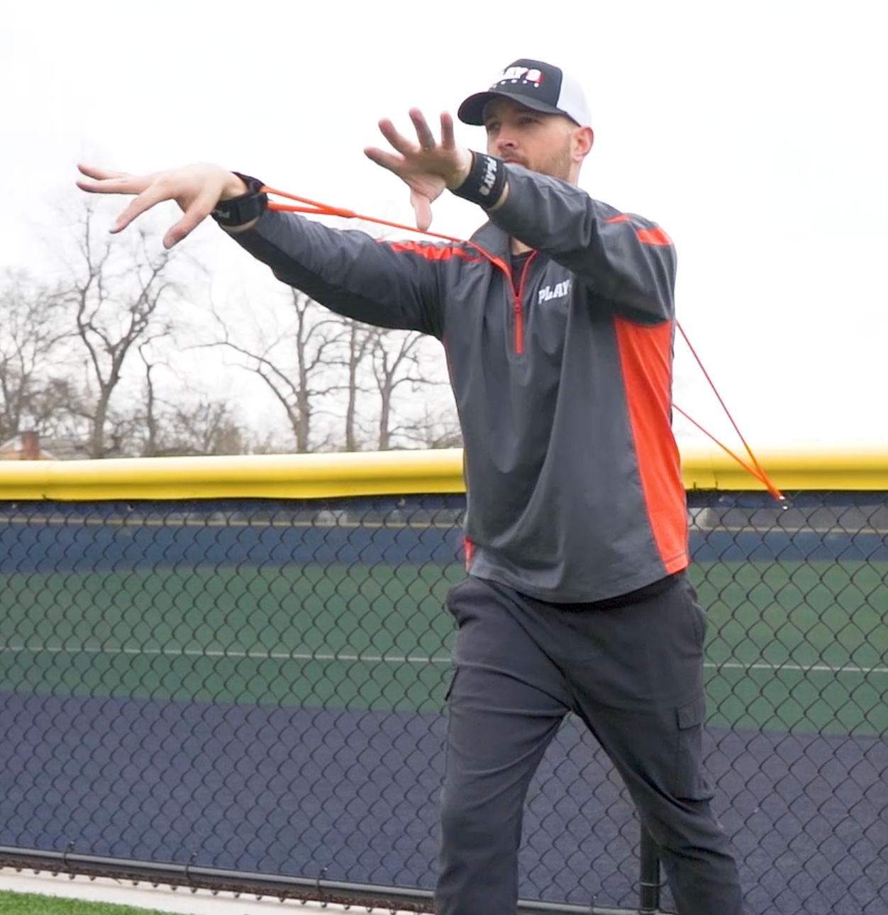 Baseball Resistance Bands Wrist Strap