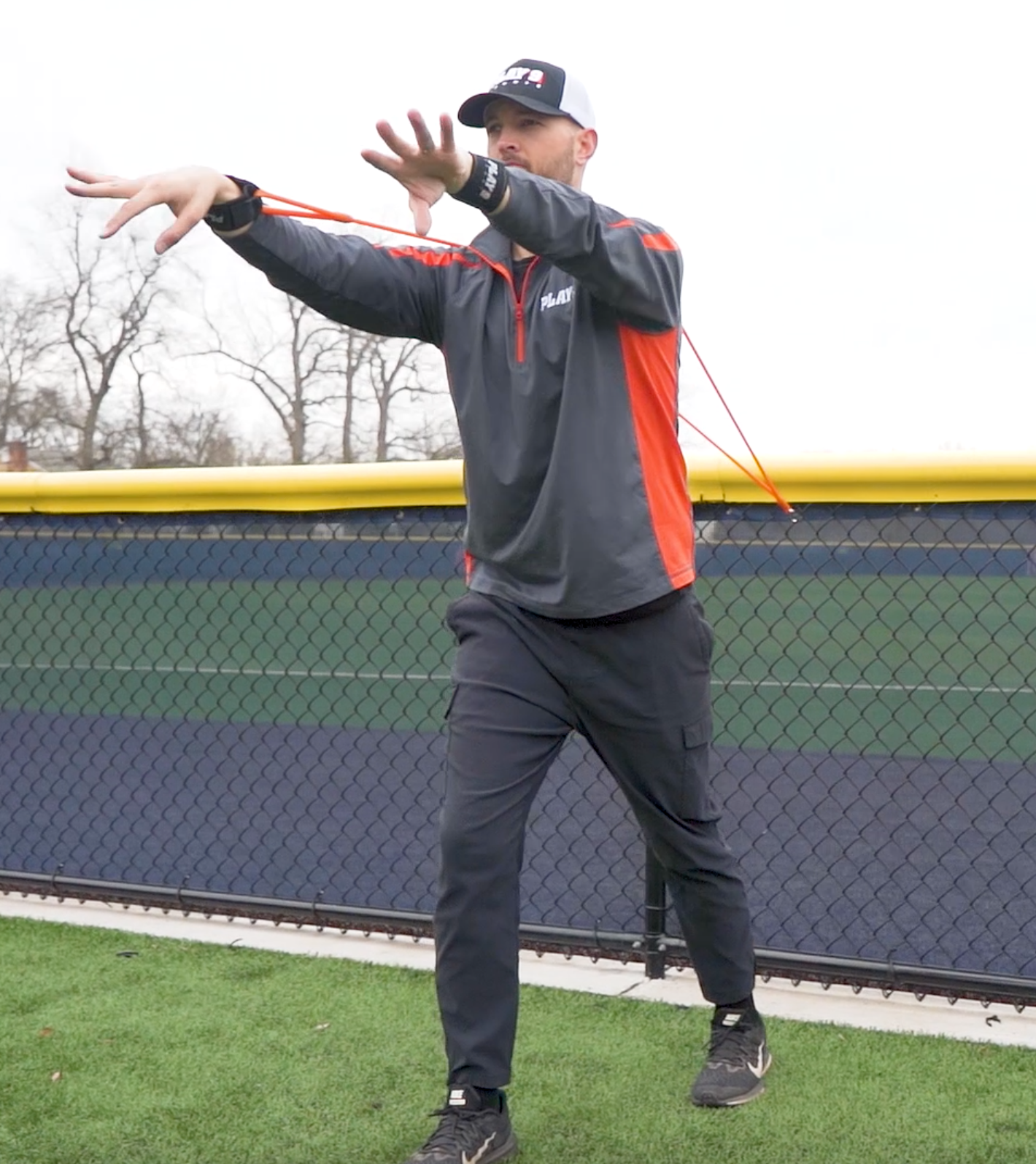 Baseball Resistance Bands Wrist Strap