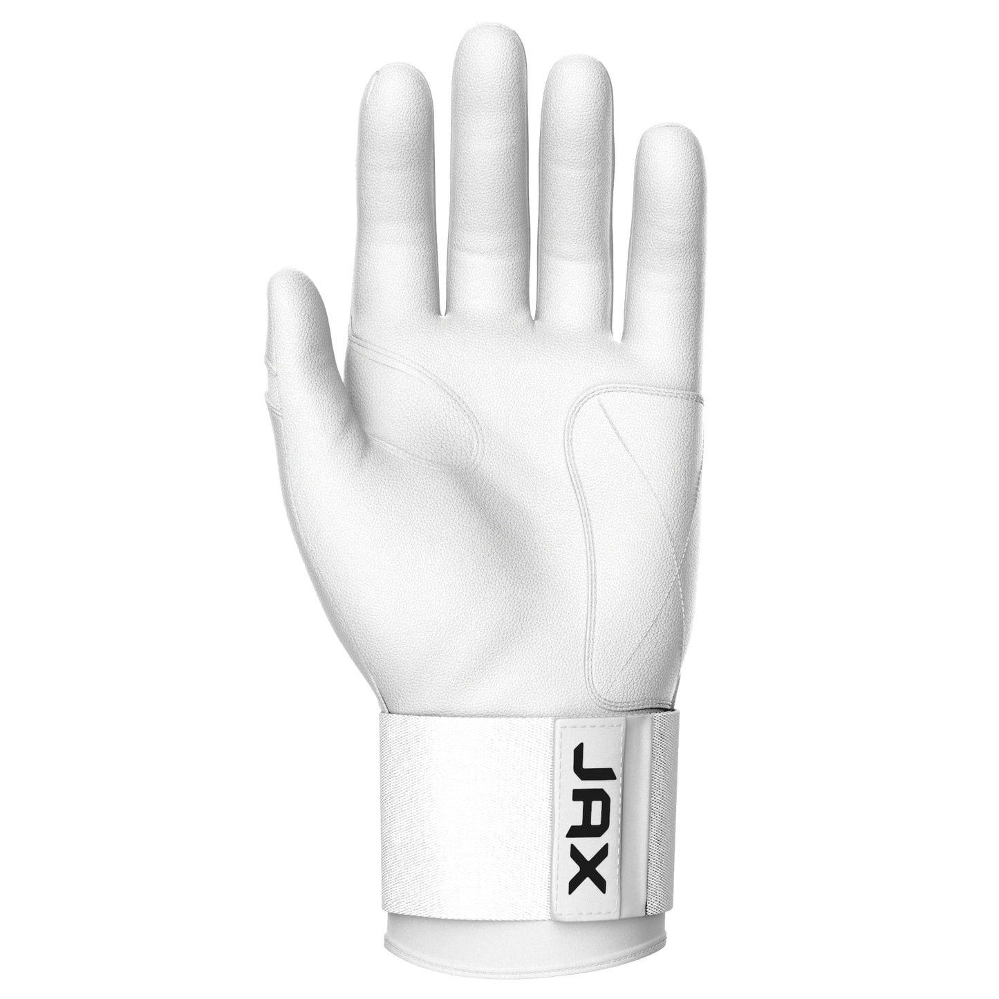 Jax Platinum White | Strap Cuff